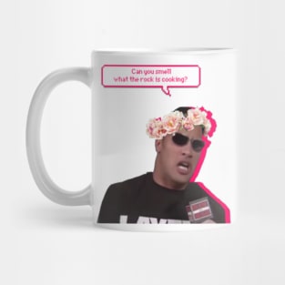 Can you smell what the Rock is cooking? Mug